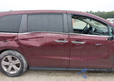 2019 Honda Odyssey Ex-L z USA, uszkodzony, nr VIN 5FNRL6H78KB020648